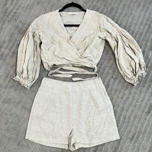Dissh matching linen set